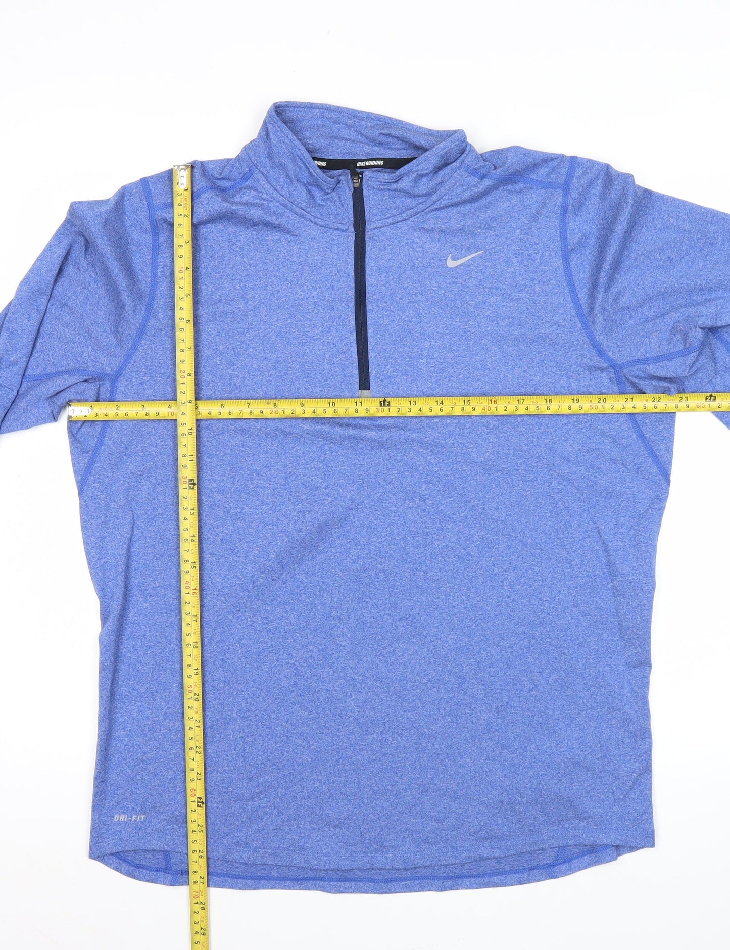 Nike Men’s Blue Dri-FIT XL 1/4 Zip Athletic Sweatshirt Running Top
