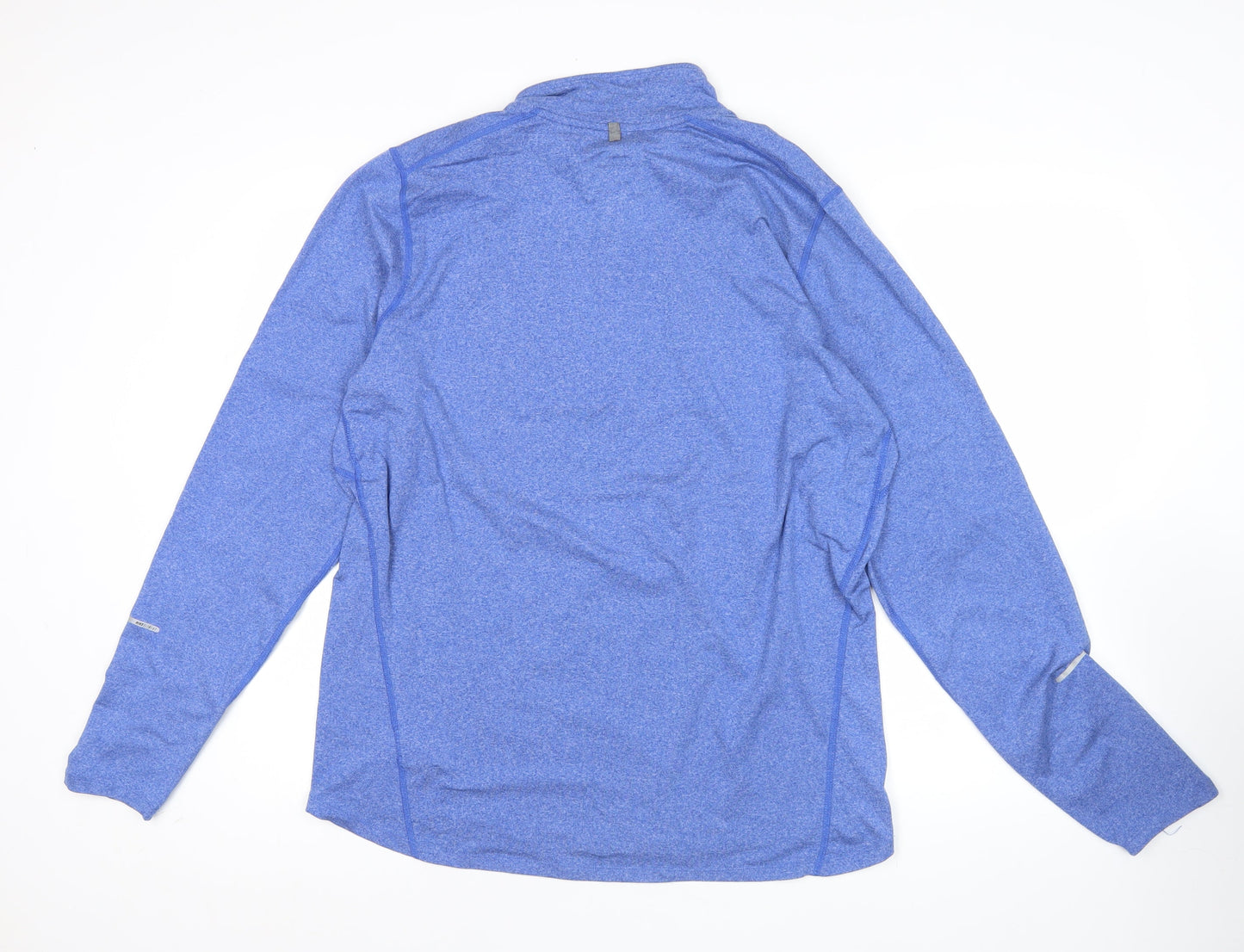 Nike Men’s Blue Dri-FIT XL 1/4 Zip Athletic Sweatshirt Running Top