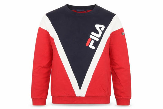 Teens UK XS Regular FILA Multicoloured Pullover Sweatshirt