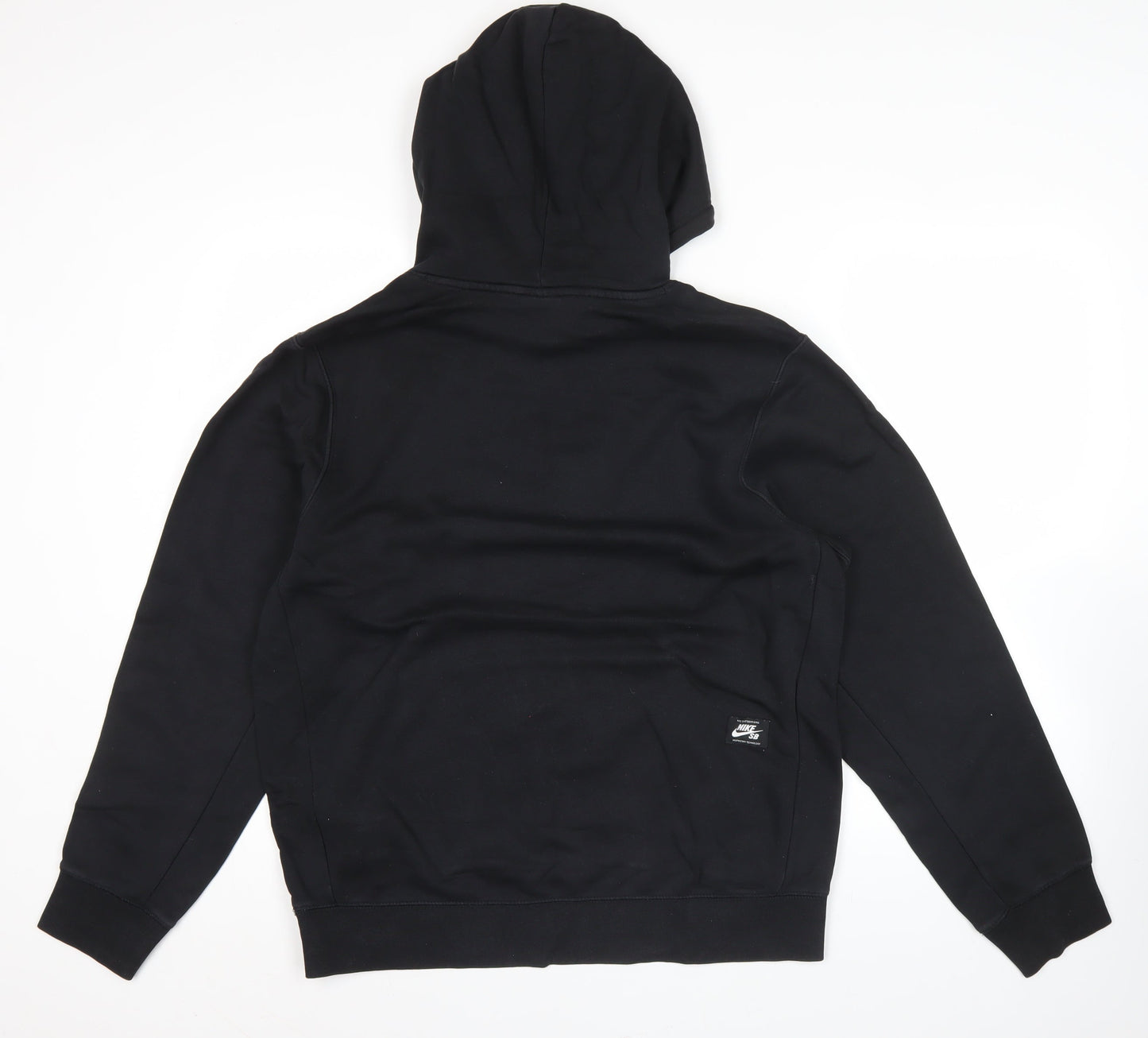 Nike SB Mens Black Pullover Hoodie XL Skateboarding Logo Fleece