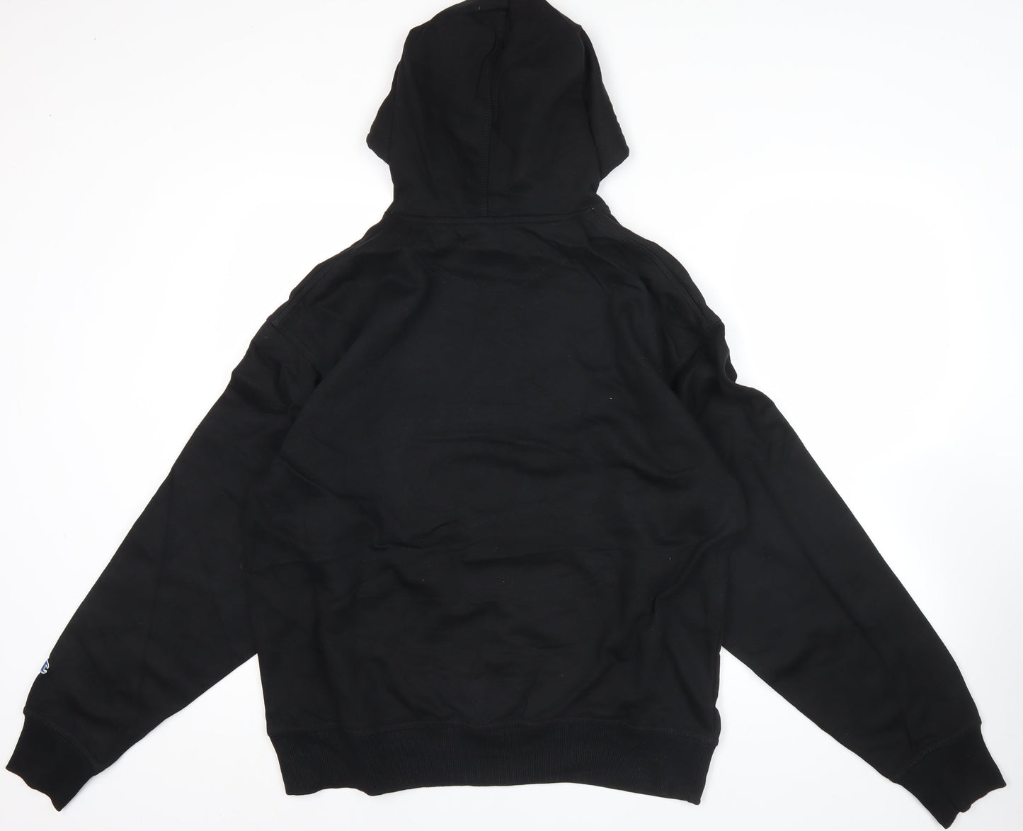 Champion Men’s Black Pullover Hoodie L Regular Fit Logo