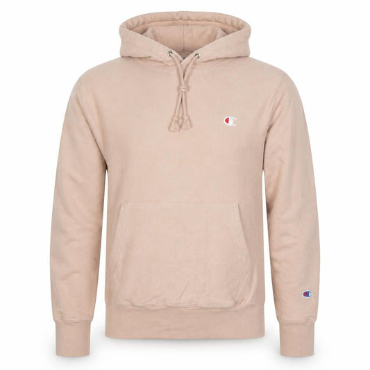 Mens UK S Regular Champion Beige Pullover Hoodie