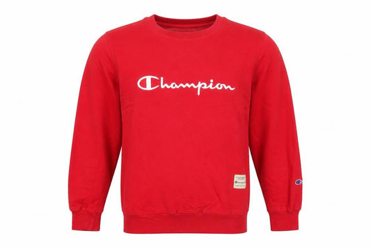 Mens UK M Regular Champion Red Pullover Sweatshirt