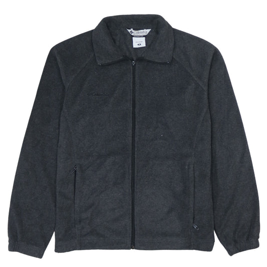 Columbia Women's Black Fleece Jacket Size M Full Zip Outdoor