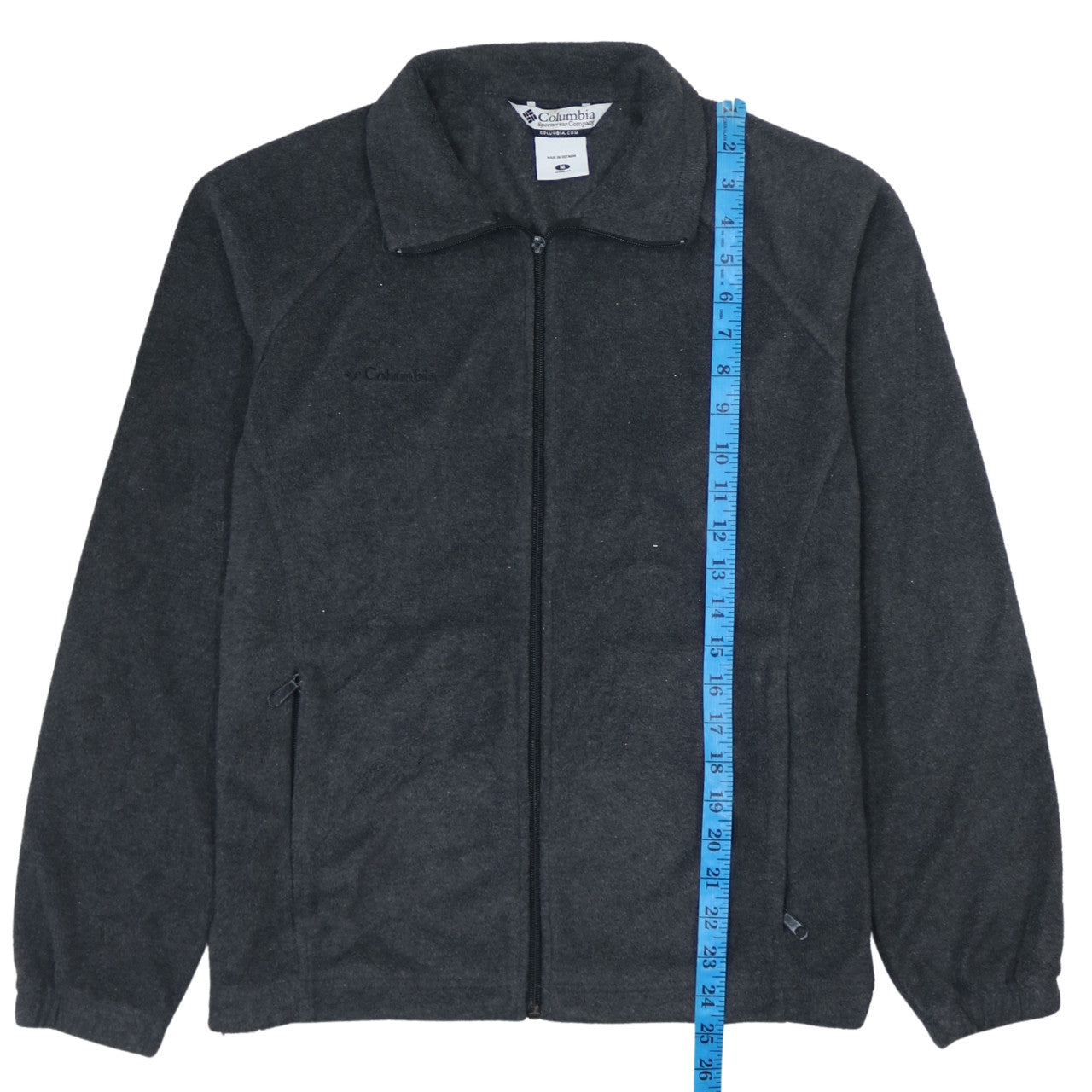 Columbia Women's Black Fleece Jacket Size M Full Zip Outdoor