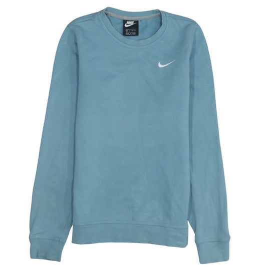 Nike Men’s Blue XS Crew Neck Pullover Sweatshirt Long Sleeve Cotton