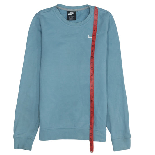 Nike Men’s Blue XS Crew Neck Pullover Sweatshirt Long Sleeve Cotton