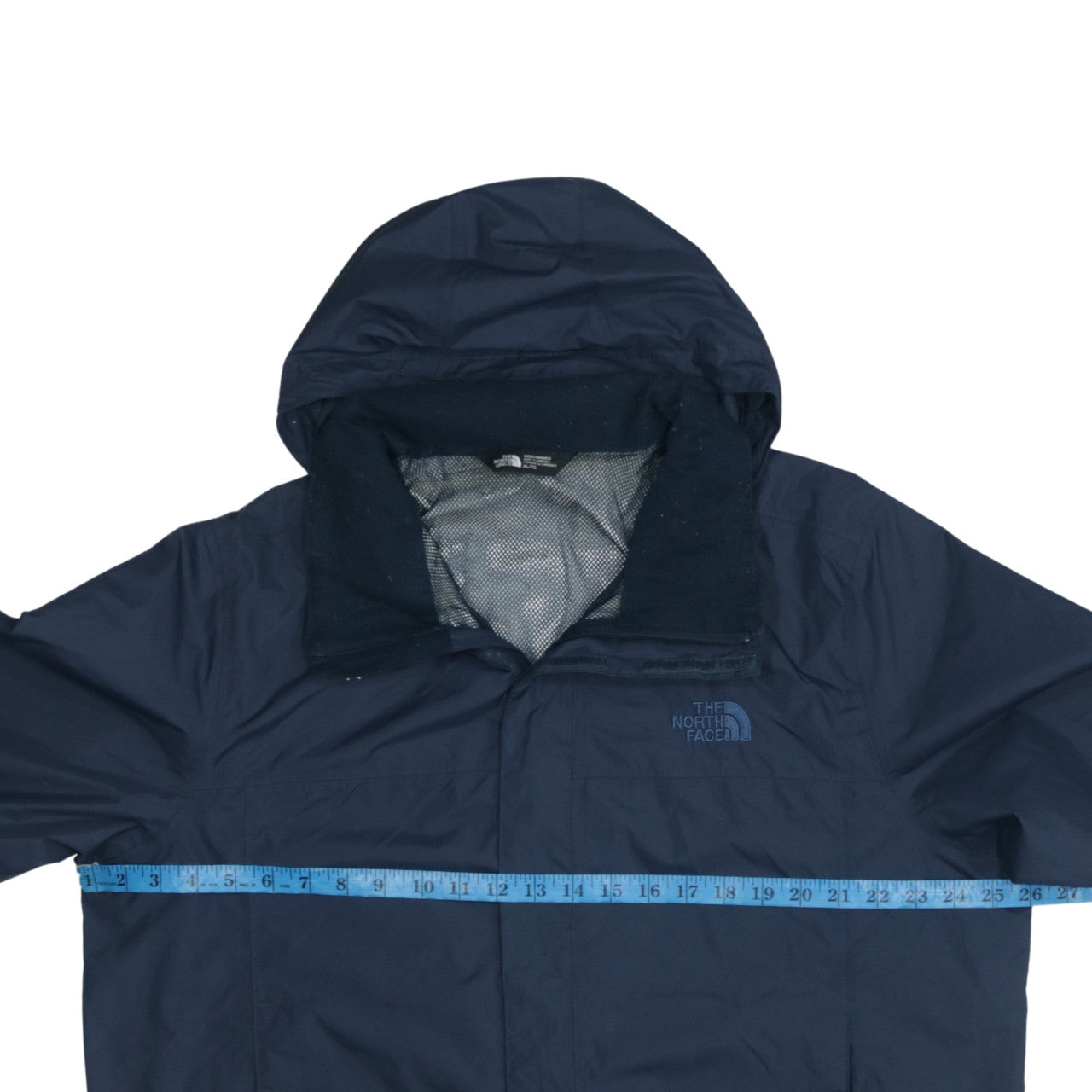 The North Face Men's Blue XL Hooded Waterproof Rain Jacket