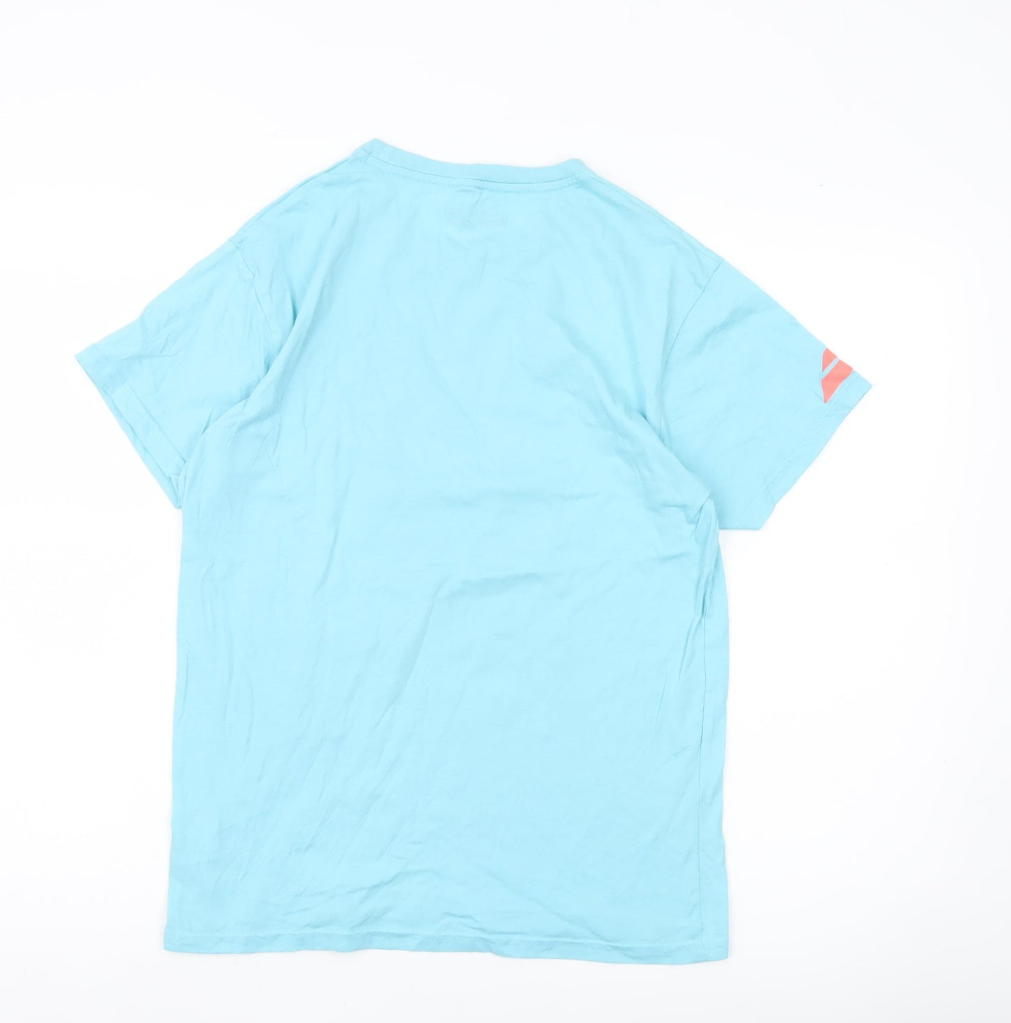 Babolat Men's Blue Medium Graphic Sports T-Shirt Crew Neck