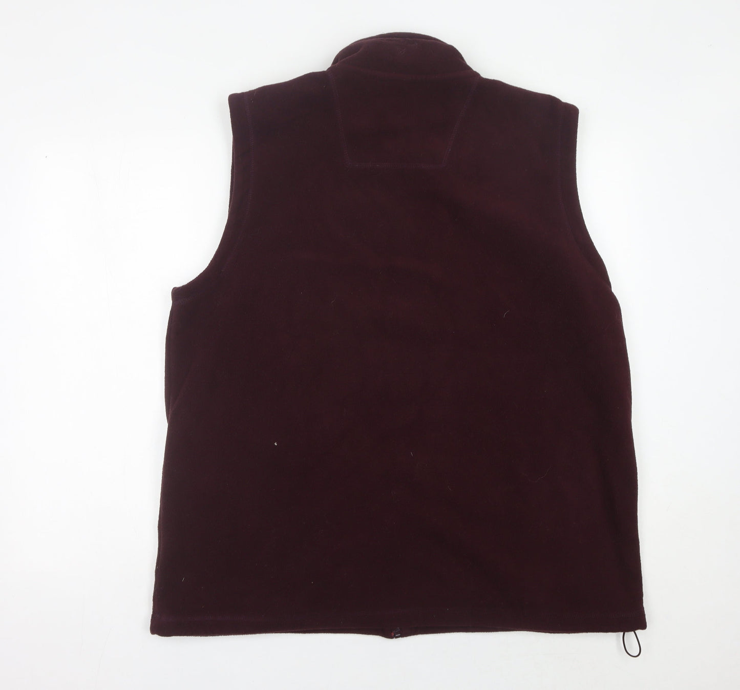 James Pringle Men's Brown Fleece Waistcoat Bodywarmer Size L