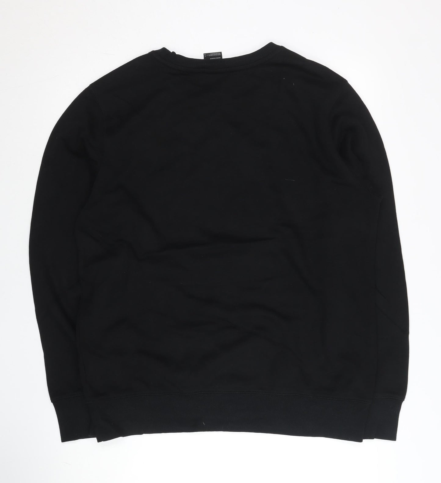 The North Face Unisex Black L Regular Fit Crew Neck Sweatshirt