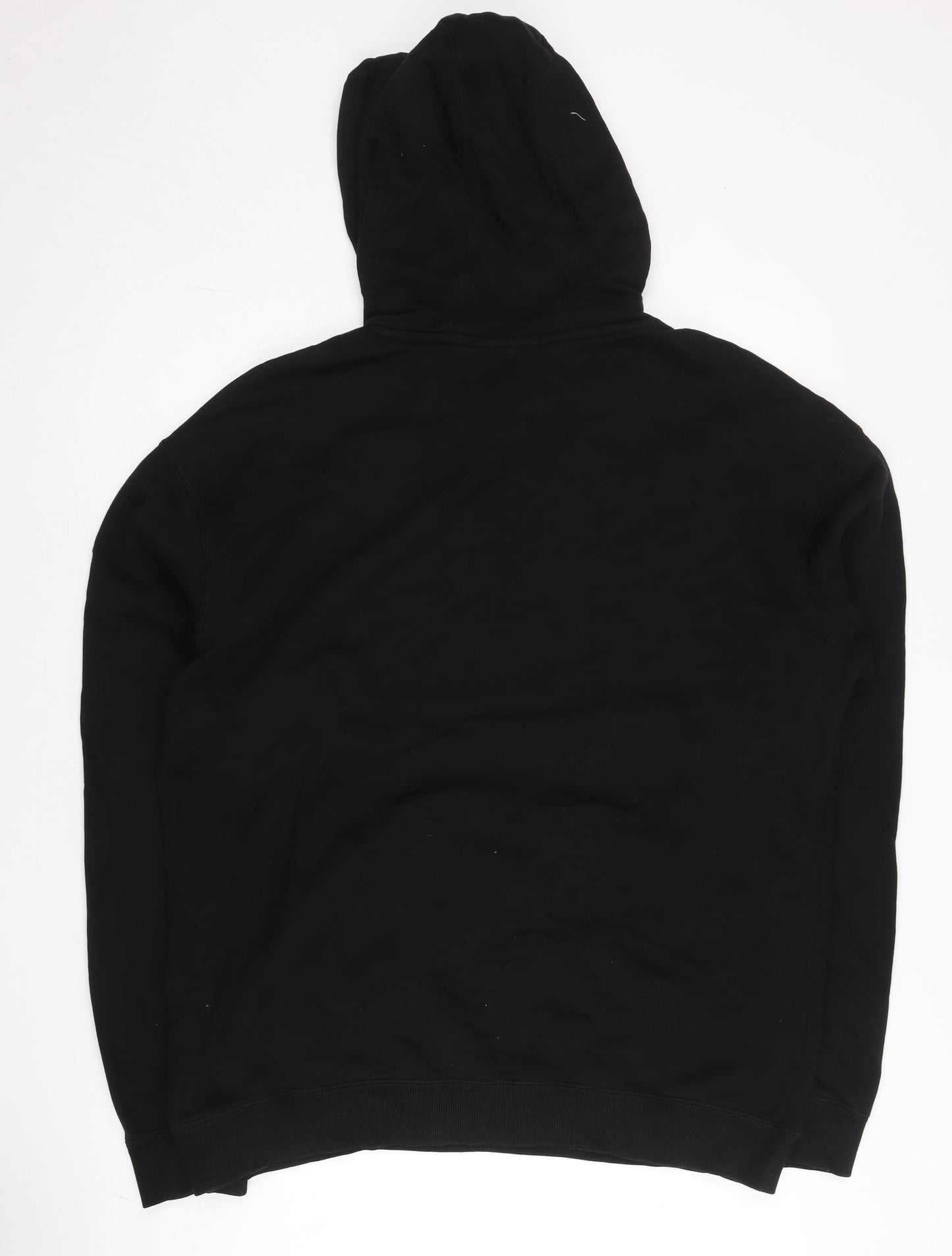Kappa Men’s Black XL Pullover Hoodie Logo Sportswear