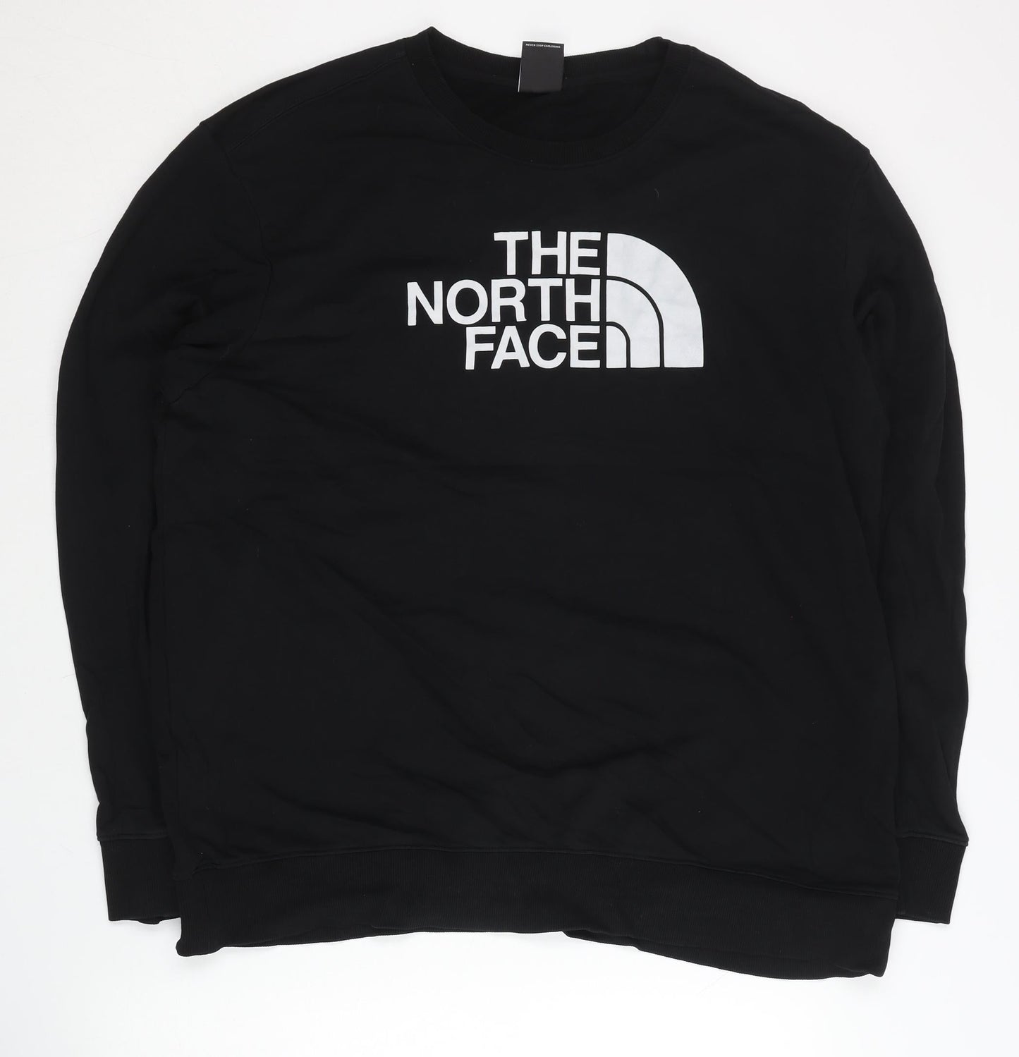 The North Face Mens Black XL Crew Neck Pullover Sweatshirt