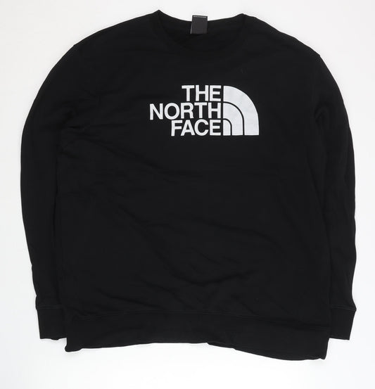 The North Face Mens Black XL Crew Neck Pullover Sweatshirt