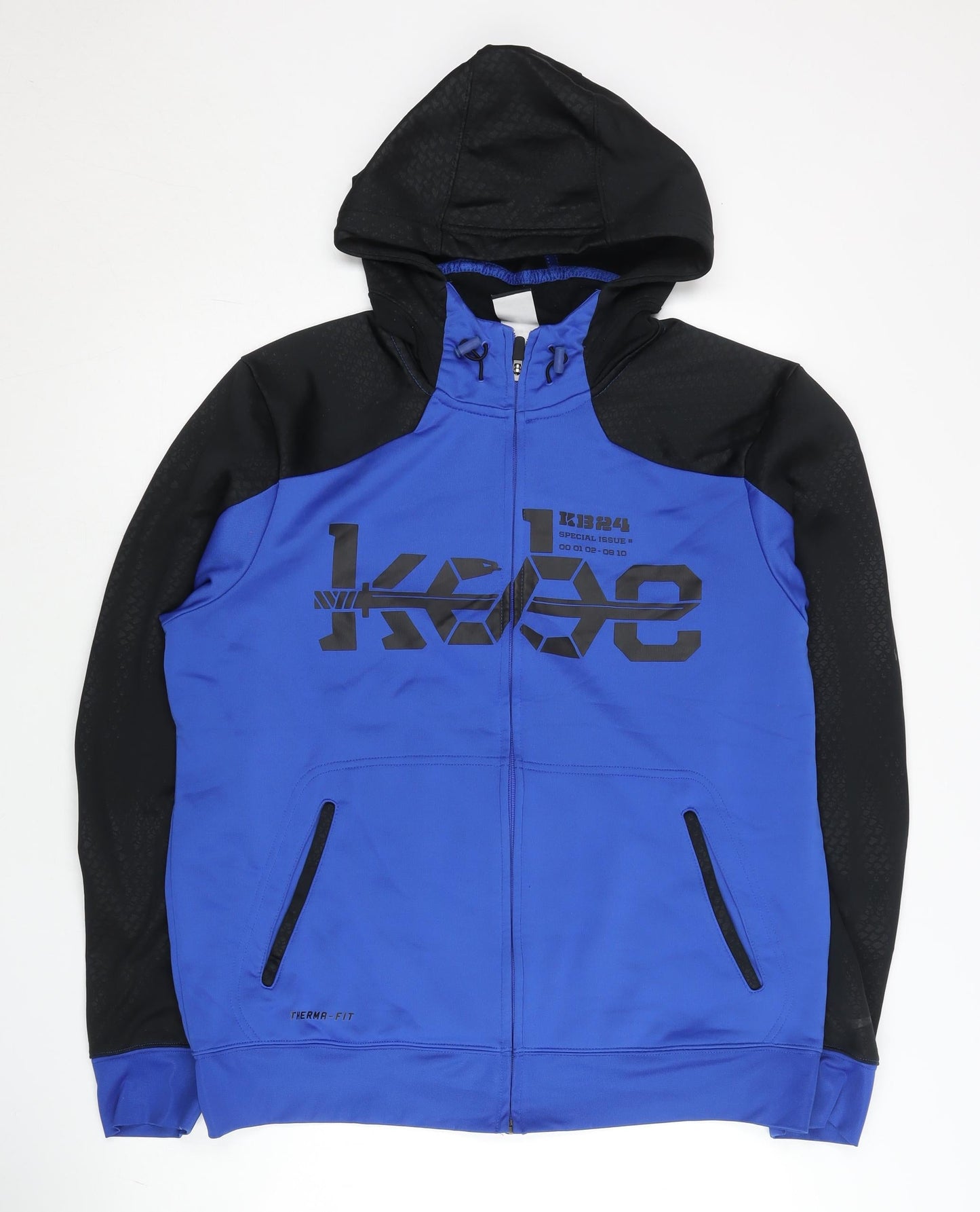 Nike Men’s Blue XL Full Zip Therma-Fit Hoodie Basketball Sports