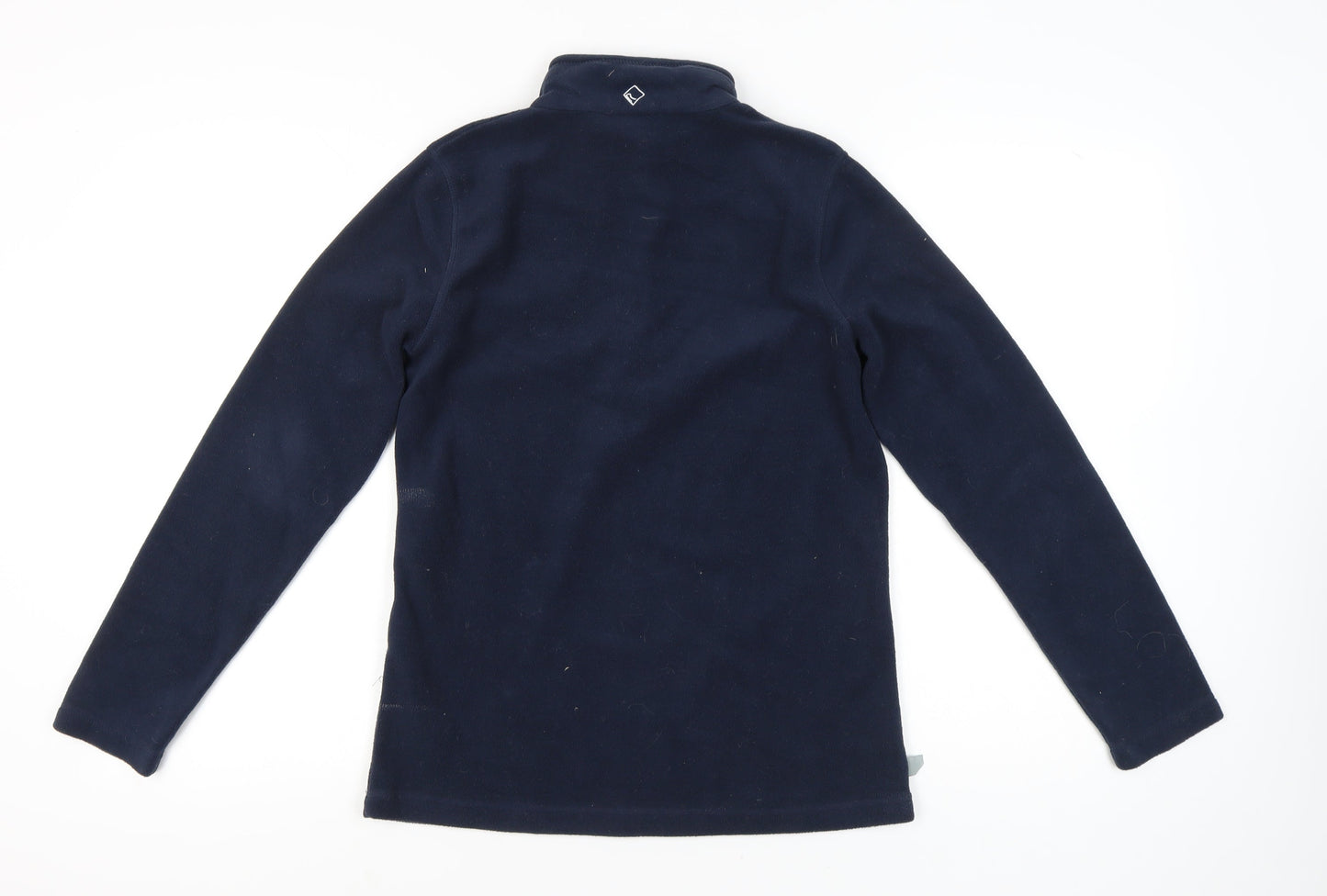 Regatta Women’s Navy Fleece Sweatshirt UK 10 Pullover 1/2 Zip Outdoor