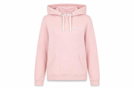 Womens UK 12 Regular Jack Wills Pink Pullover Hoodie