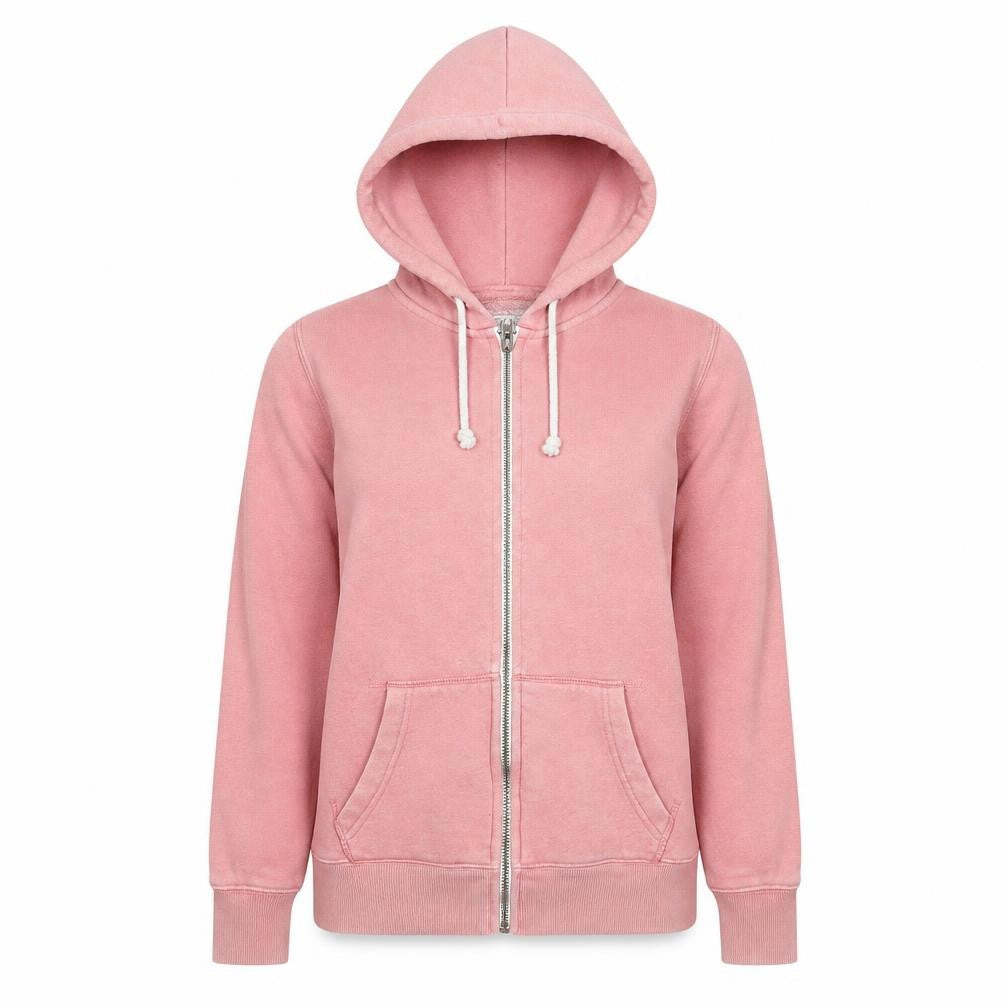 Womens UK Size 14 Regular Jack Wills Pink Cotton Blend Jacket