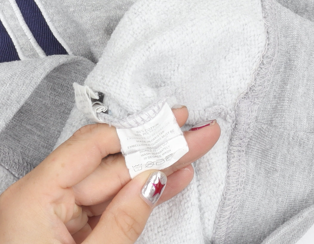Oxford University Grey Women's Small Hoodie Pullover Sweatshirt