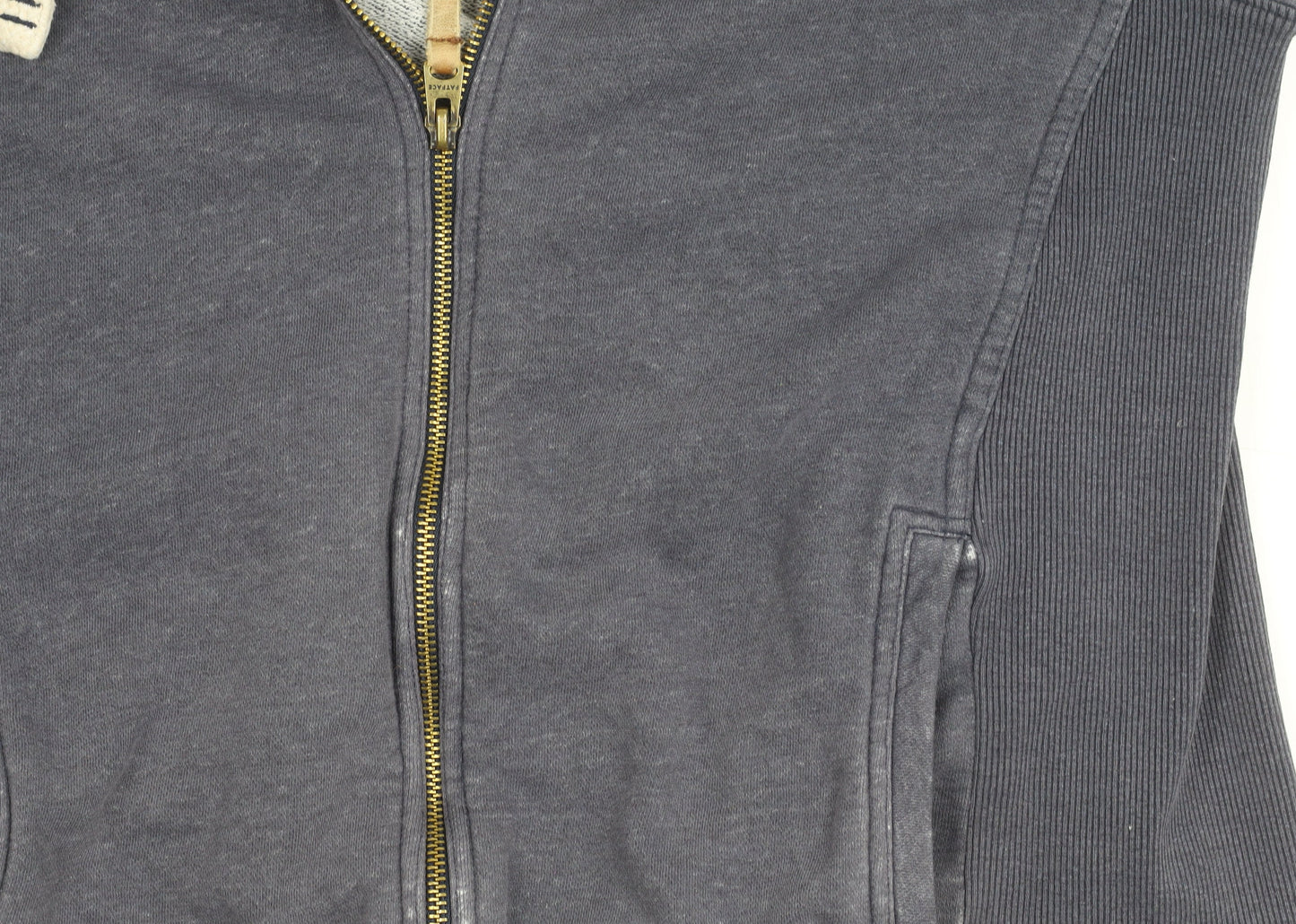 FatFace Women’s Blue Hoodie Jacket Size 16 Cotton Blend Casual Zip Up