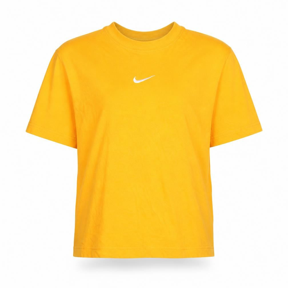 Teenss UK Size L Nike Yellow Cotton T-Shirt