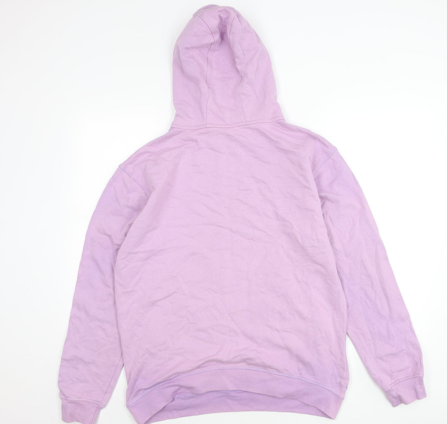 Leeds United Unisex Purple Pullover Hoodie L Cotton