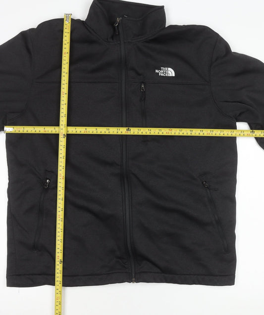 The North Face Men's Black XL Softshell Full Zip Jacket