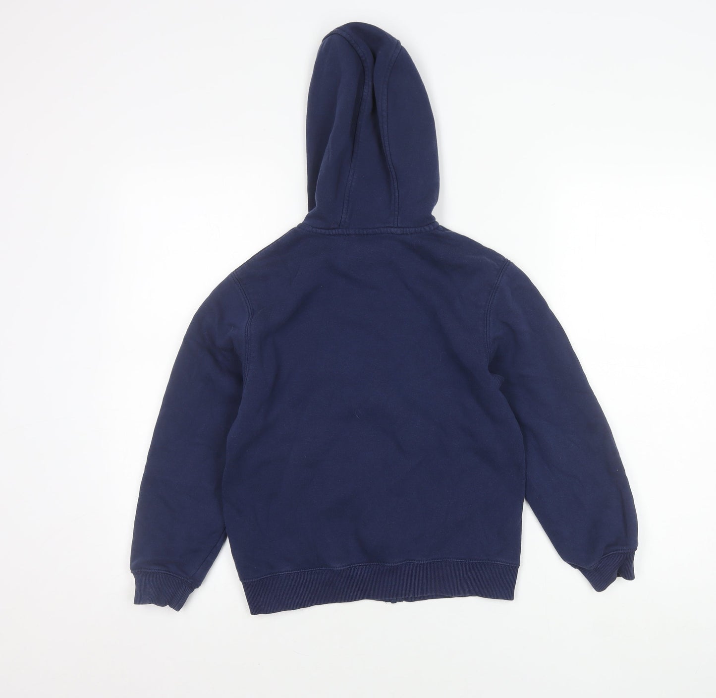 Nike Boys Blue Full Zip Hooded Jacket 11 Years Sports Casual