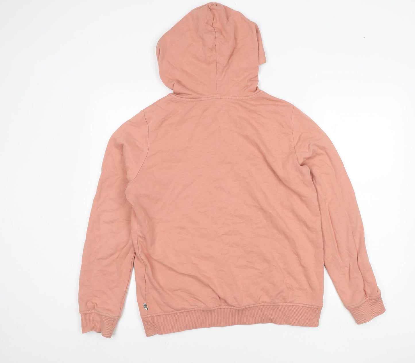 Vans Women’s Pink Pullover Hoodie Size L Logo Skate Casual