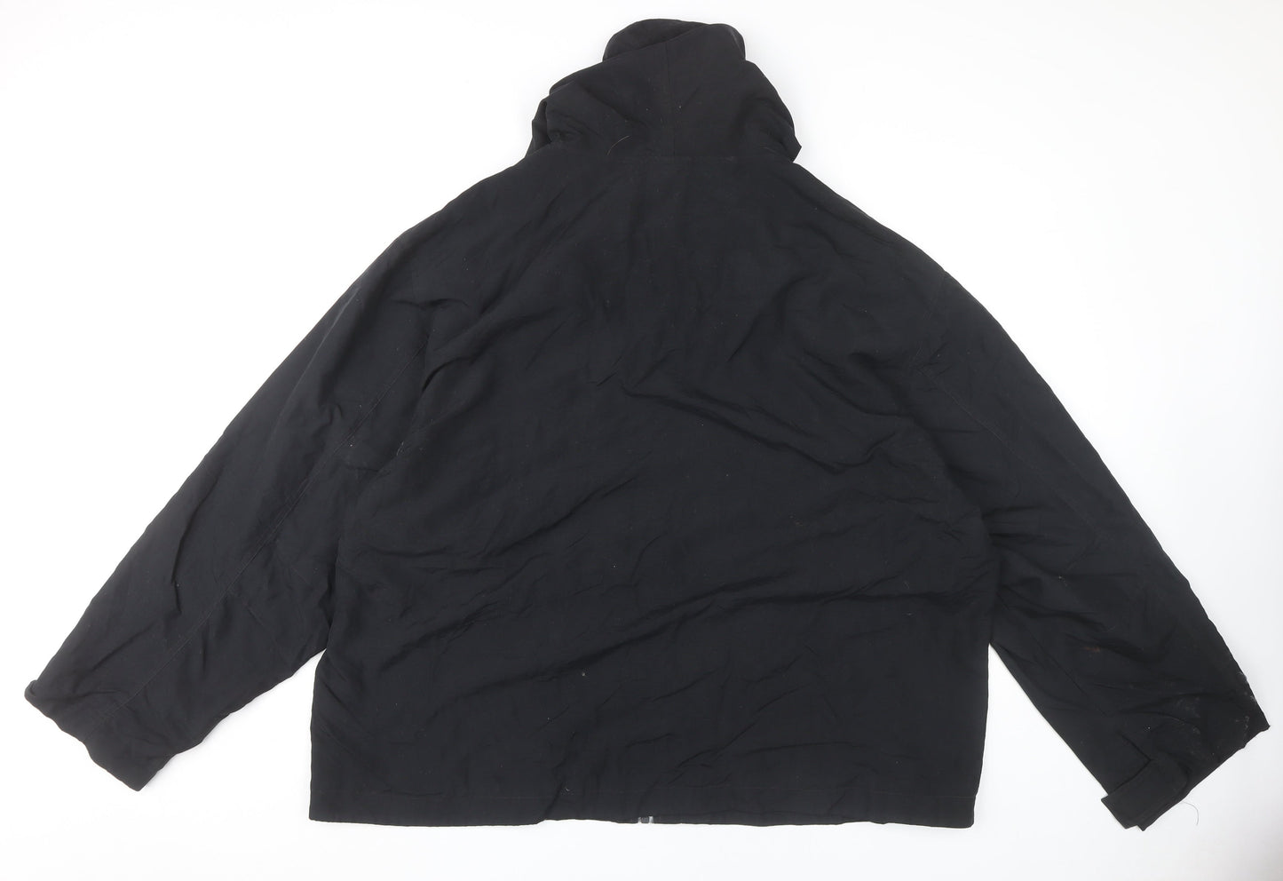 Timberland Men’s Black XL Hooded Full Zip Jacket Outdoor Casual