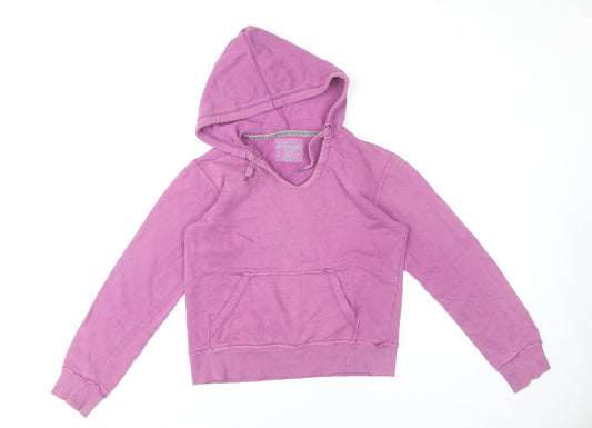 Le Coq Sportif Stateside Women’s Pink Hoodie Small Cotton Pullover