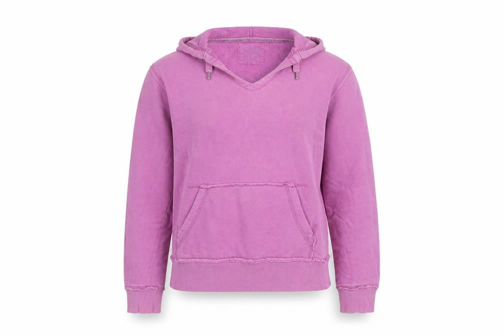 Womens UK S Classic le coq sportif Pink Pullover Hoodie