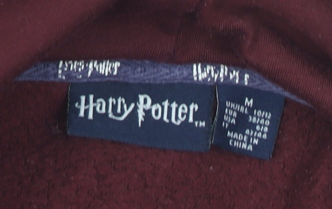 Harry Potter Women’s Red Gryffindor Hoodie M Pullover Fleece