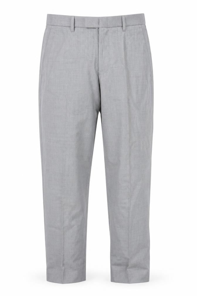 Marks and Spencer Womens Grey Regular Fit Dress Trousers Size 30
