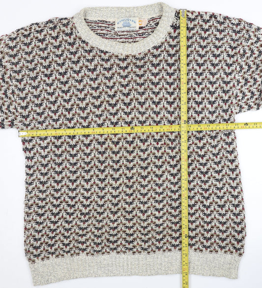 Hampton Bay Women’s Multicoloured Cotton Pullover Jumper L