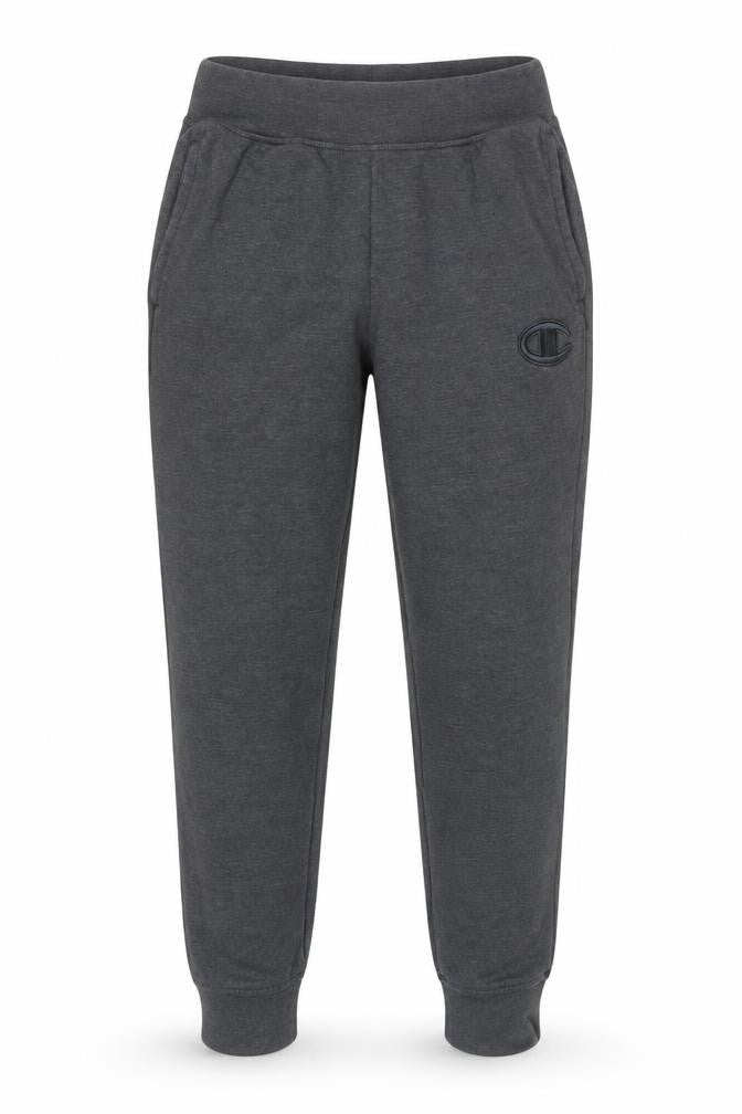 Champion Mens Grey Jogger Sweatpants S Regular Fit Elastic Waist