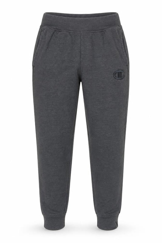 Champion Mens Grey Jogger Sweatpants S Regular Fit Elastic Waist