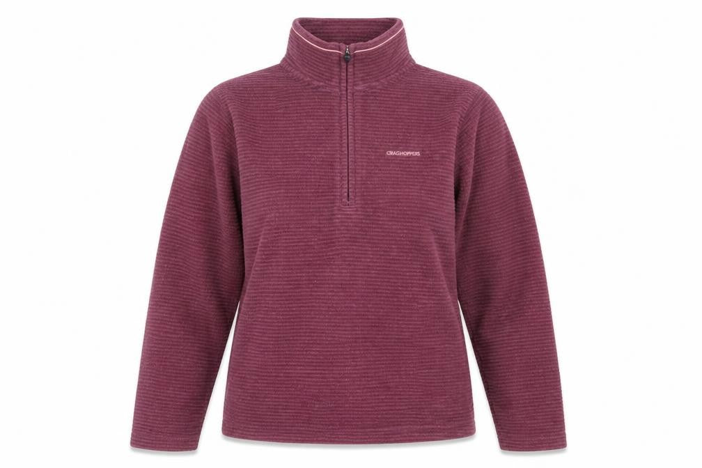 Womens UK 14 Regular Craghoppers Purple Pullover Sweatshirt