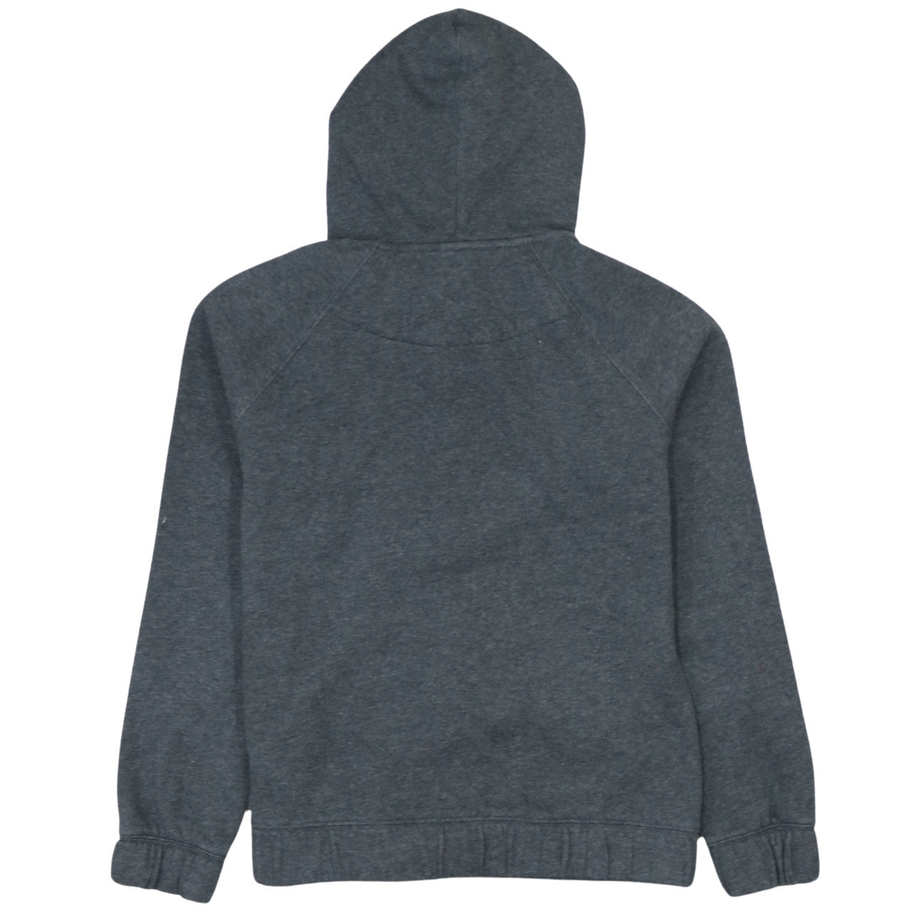 Adidas Womens Grey Hoodie Sweatshirt UK 14 Logo Pullover