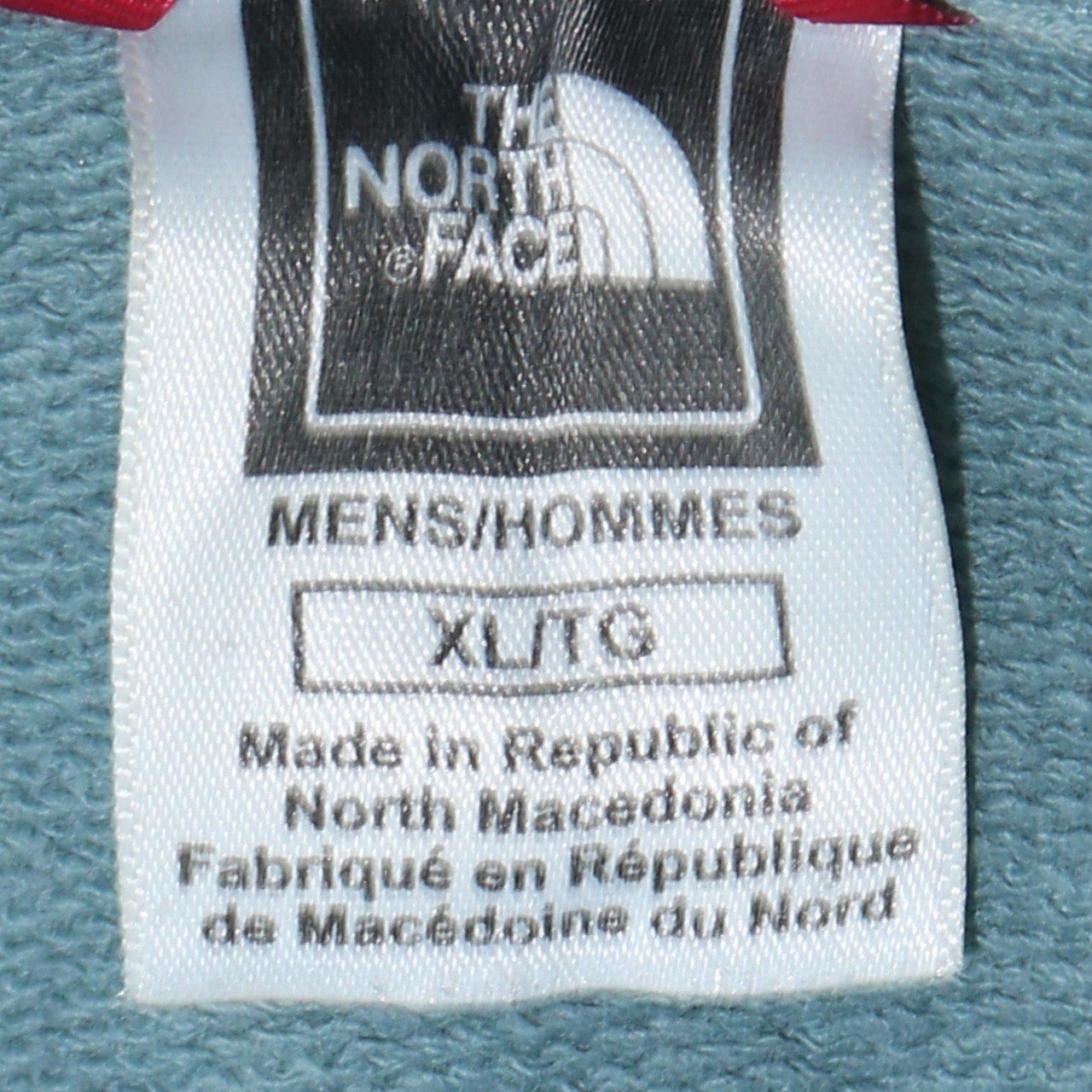 The North Face Men’s Blue Pullover Hoodie XL Logo Outdoor Fleece