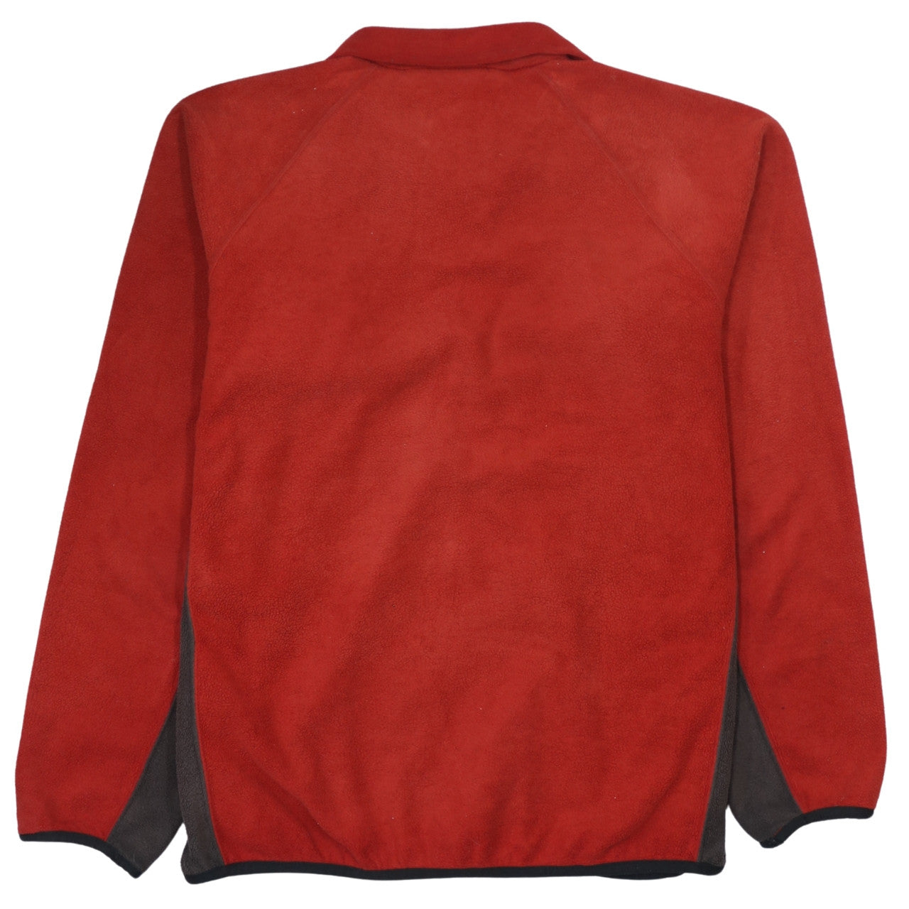 Helly Hansen Men's Red Fleece Jacket M Full Zip Outdoor Hiking