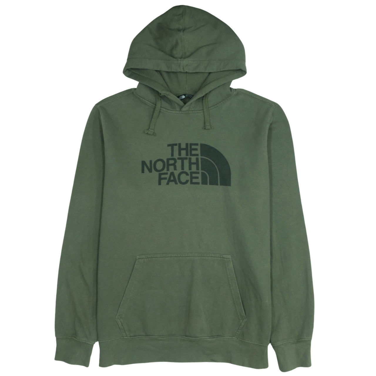 The North Face Men’s Green Pullover Hoodie L Regular Fit