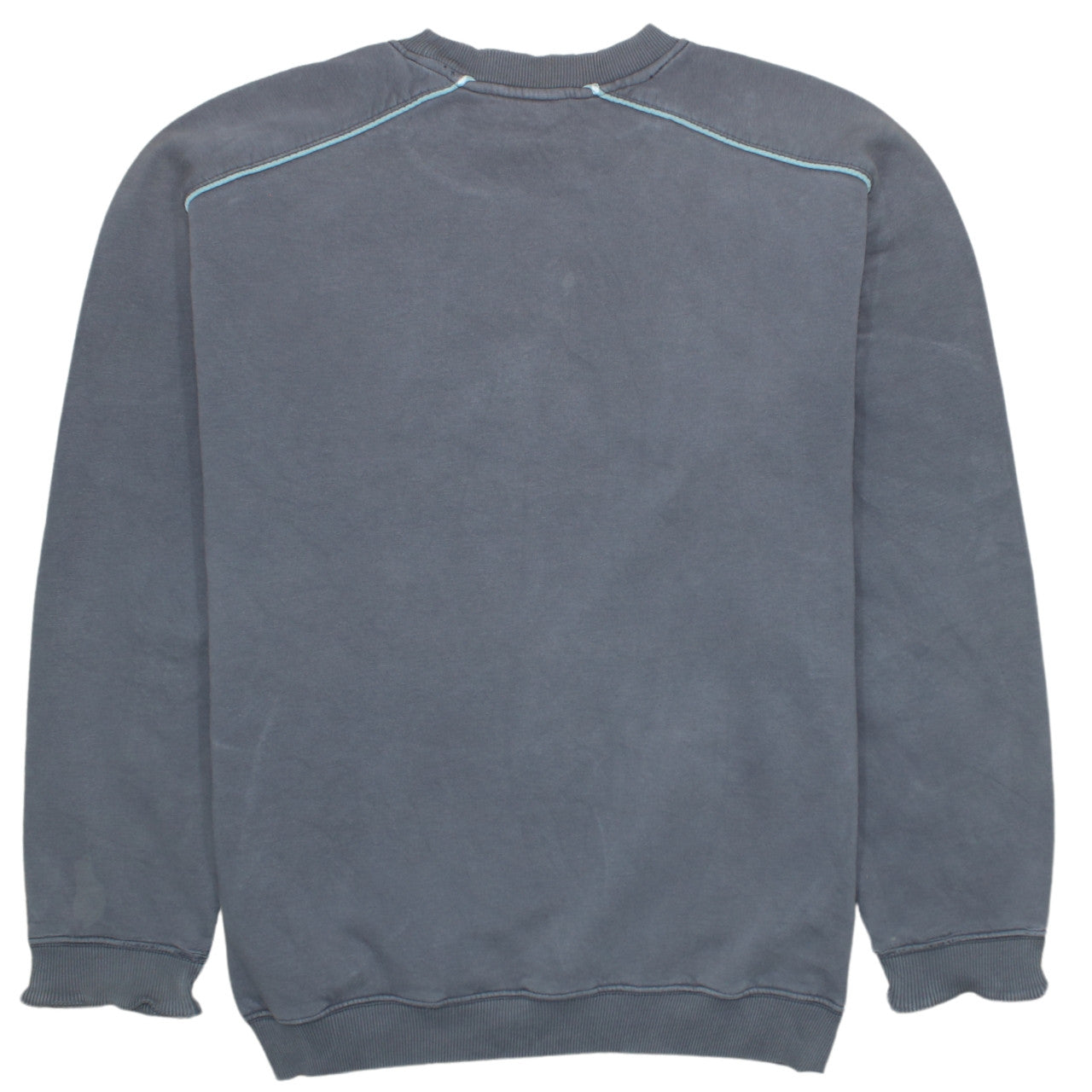 Adidas Mens Grey Sweatshirt L Crew Neck Pullover Logo Sportswear