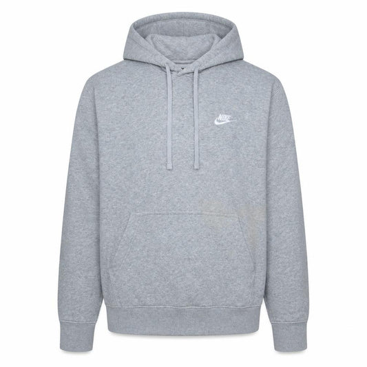 Mens UK S Regular Nike Grey Pullover Hoodie