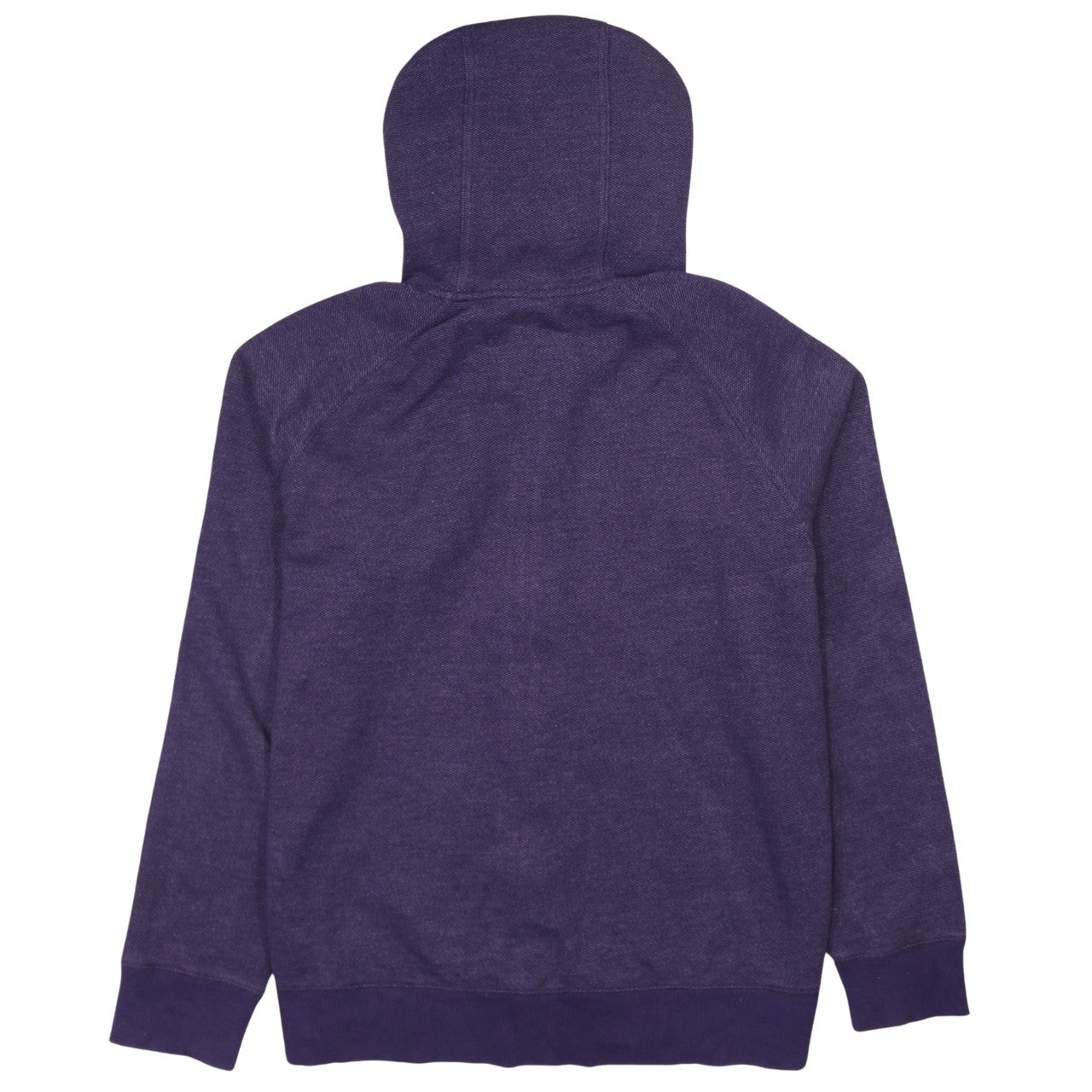 Timberland Womens Purple Hoodie XL Full Zip Slim Fit Cotton Blend