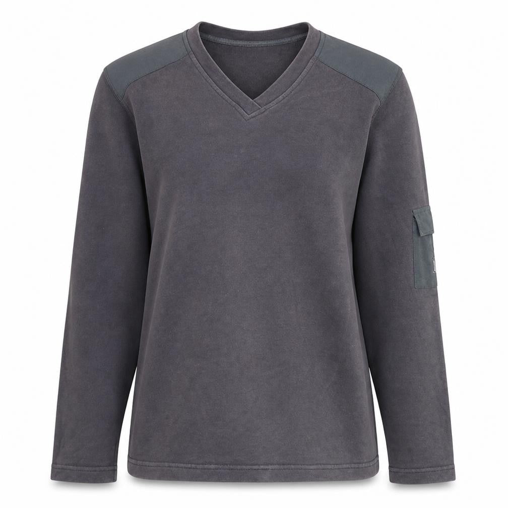 Womens UK S Regular FILA Black Pullover Sweatshirt