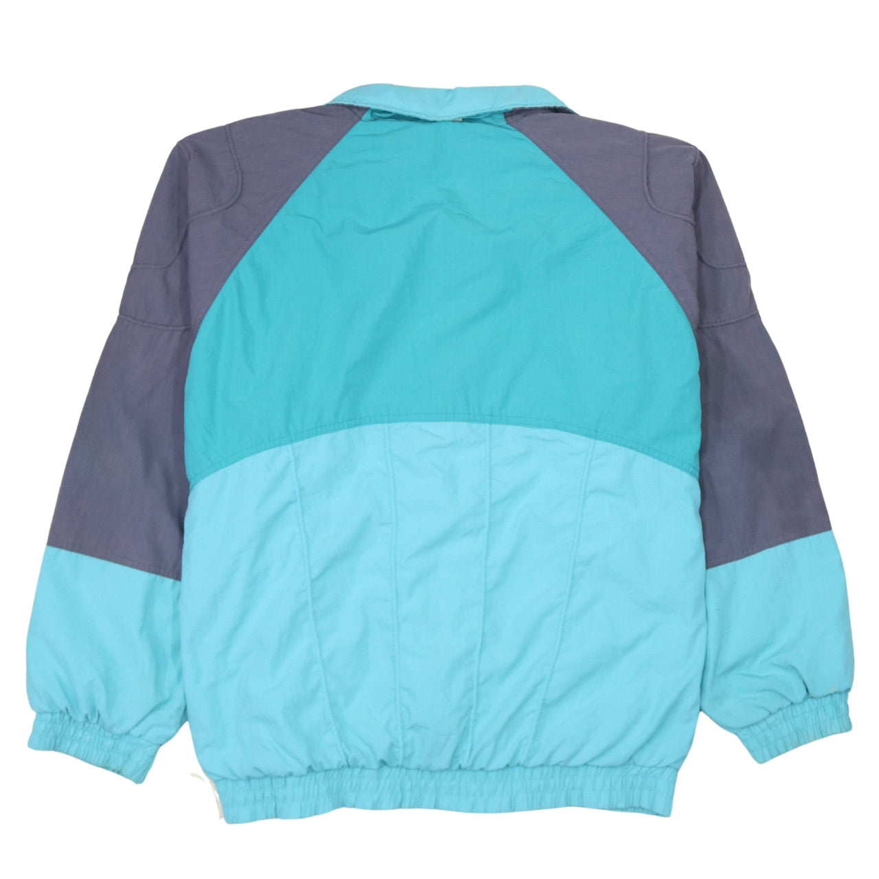 Puma Womens Blue Retro Windbreaker Jacket Size 6