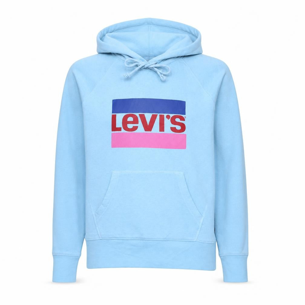 Womens UK XS Regular Levi's Blue Pullover Hoodie