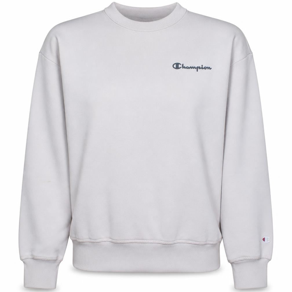 Womens UK S Regular Champion Beige Pullover Sweatshirt