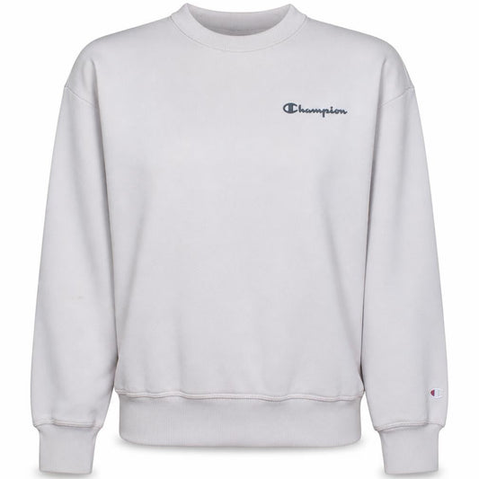 Womens UK S Regular Champion Beige Pullover Sweatshirt